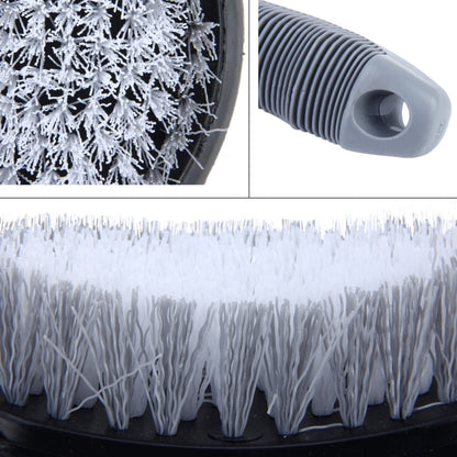 KANEED Car Motorcycle Washing Tool Car Tyre / Wheel Wash Cleaning Brush with Handle(Grey) - Car washing supplies by KANEED | Online Shopping UK | buy2fix