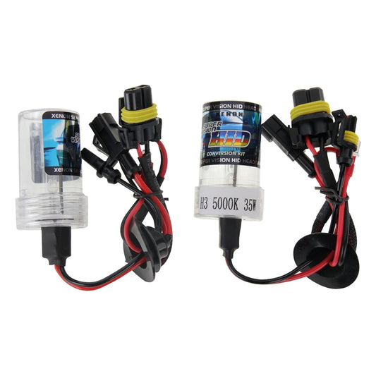 DC12V 35W H3 HID Xenon Light Single Beam Super Vision Waterproof Head Lamp, Color Temperature: 6000K, Pack of 2 - Xenon Lights by buy2fix | Online Shopping UK | buy2fix