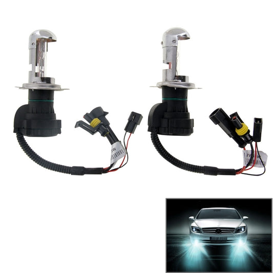 DC12V 35W H4-3 HID Xenon Light Single Beam Super Vision Waterproof Head Lamp with One Cable, Color Temperature: 6000K, Pack of 2 - Xenon Lights by buy2fix | Online Shopping UK | buy2fix