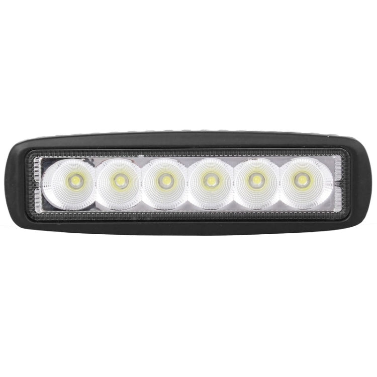 18W 1440LM Epistar 6 LED  Car Work Lamp Bar Light Waterproof IP67, DC 10-30V - Work Lights by buy2fix | Online Shopping UK | buy2fix