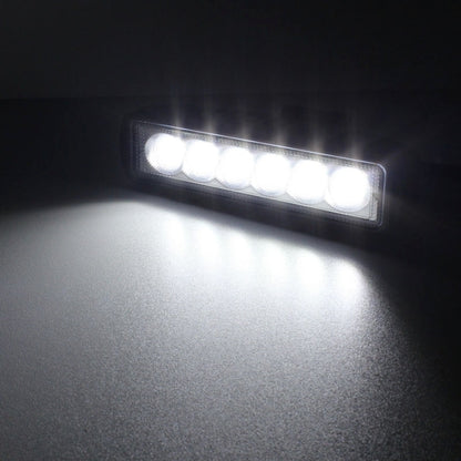 18W 1440LM Epistar 6 LED  Car Work Lamp Bar Light Waterproof IP67, DC 10-30V - Work Lights by buy2fix | Online Shopping UK | buy2fix
