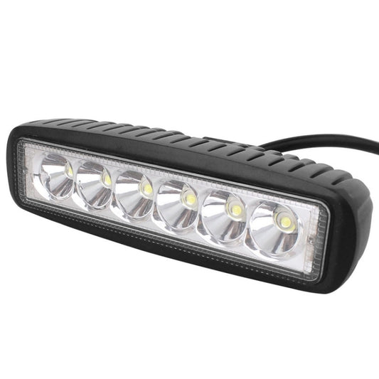 18W 1440LM Epistar 6 LED White Slot Beam Car Work Lamp Bar Light Waterproof IP67, DC 10-30V - Work Lights by buy2fix | Online Shopping UK | buy2fix