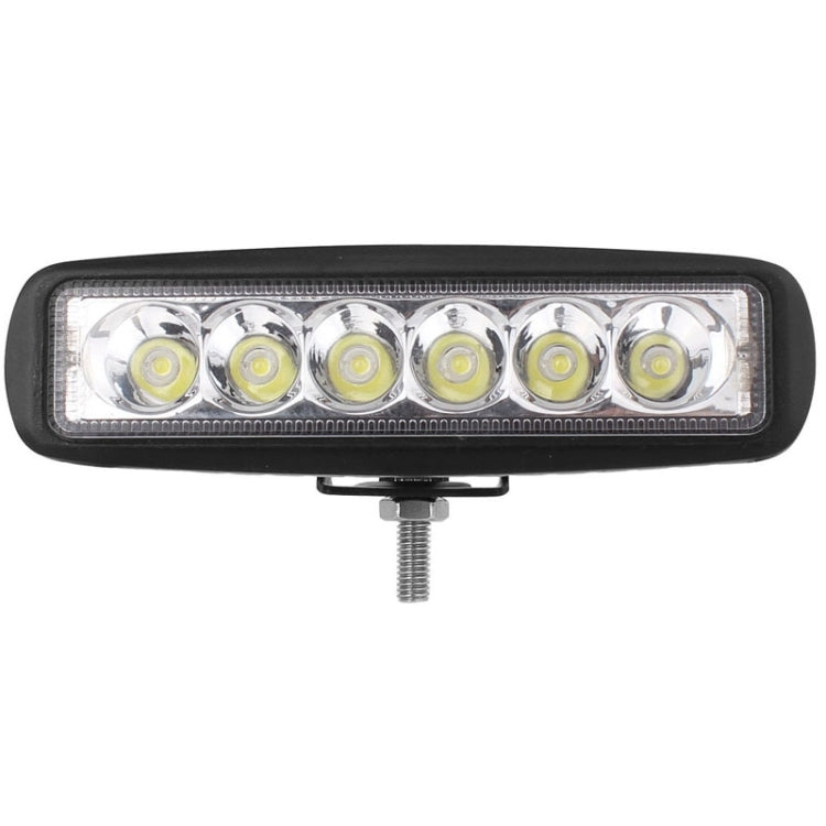 18W 1440LM Epistar 6 LED White Slot Beam Car Work Lamp Bar Light Waterproof IP67, DC 10-30V - Work Lights by buy2fix | Online Shopping UK | buy2fix