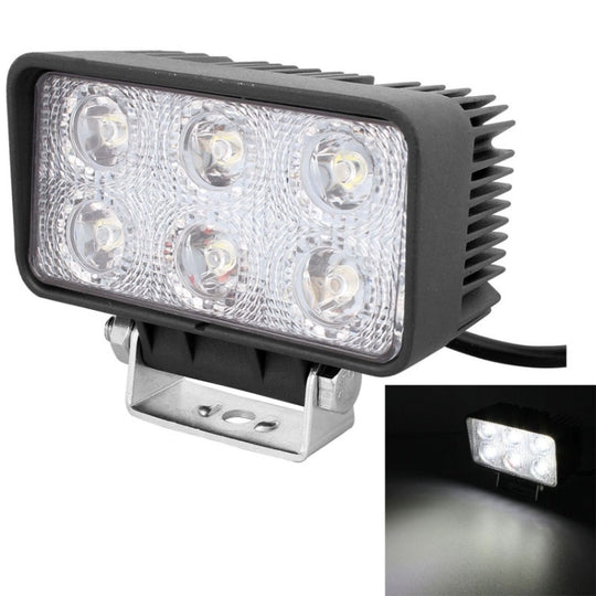 LML-1518 18W 1260-1350LM Epistar 6 LED Weiß 30 Grad Punktstrahl Auto LED-Licht Wasserdicht IP67, DC 10-30V