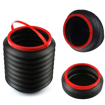 4L Car Magic Folding Container, Fold Size: 18 x 18 x 6.5cm(Black) by buy2fix