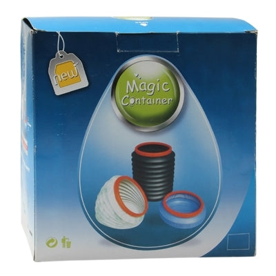 4L Car Magic Folding Container, Fold Size: 18 x 18 x 6.5cm(Black) by buy2fix