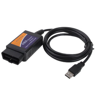 ELM327 Interface USB V1.5 OBDII Auto Diagnostic Scanner Tool - Cables & Connectors by buy2fix | Online Shopping UK | buy2fix