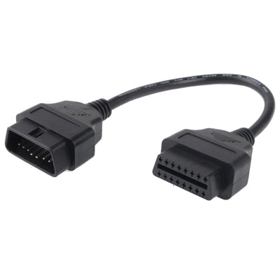 16 Pin Female to 16 Pin Male OBDII Diagnostic Cable - Cables & Connectors by buy2fix | Online Shopping UK | buy2fix