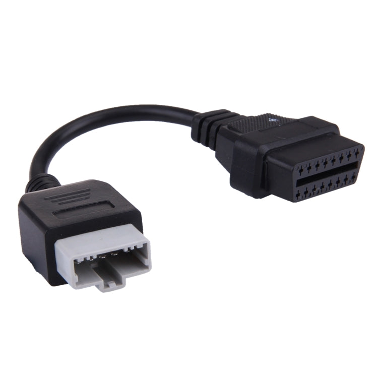 5 Pin to 16 Pin OBDII Diagnostic Cable for Honda, Full Length: 20.5cm(Black) - Cables & Connectors by buy2fix | Online Shopping UK | buy2fix