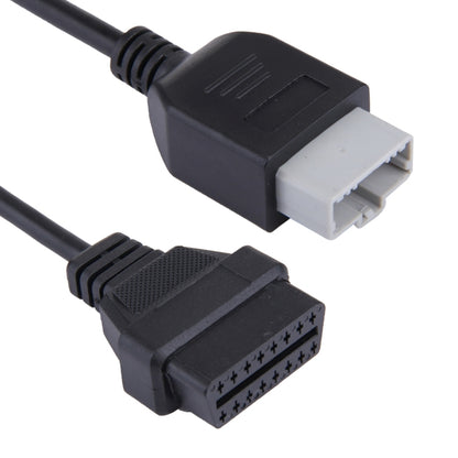 5 Pin to 16 Pin OBDII Diagnostic Cable for Honda, Full Length: 20.5cm(Black) - Cables & Connectors by buy2fix | Online Shopping UK | buy2fix