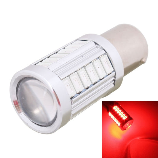 2PCS 1156/BA15S 16.5W 1155LM 630-660nm 33 LED SMD 5630 Red Light Car Brake Light Lamp Bulb for Vehicles , DC12V(Red Light) - Brake Lights by buy2fix | Online Shopping UK | buy2fix
