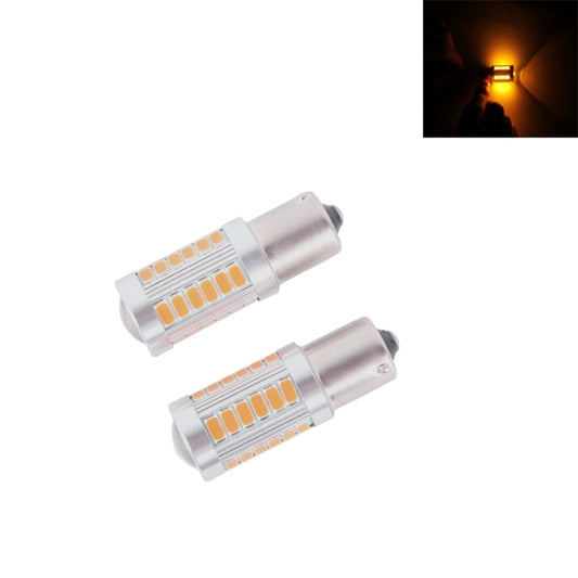 2PCS 1156/BA15S 16.5W 1155LM 630-660nm 33 LED SMD 5630 Red Light Car Brake Light Lamp Bulb for Vehicles , DC12V - Brake Lights by buy2fix | Online Shopping UK | buy2fix