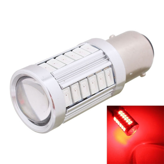 2PCS 1157/BAY15D 16.5W 1155LM 630-660nm 33 LED SMD 5630 Red Light Car Brake Light Lamp Bulb for Vehicles , DC12V(Red Light) - Brake Lights by buy2fix | Online Shopping UK | buy2fix