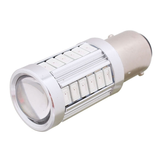 2PCS 1157/BAY15D 16.5W 1155LM 630-660nm 33 LED SMD 5630 Red Light Car Brake Light Lamp Bulb for Vehicles , DC12V(Red Light) - Brake Lights by buy2fix | Online Shopping UK | buy2fix