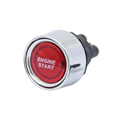 Red Light Push Start Ignition Switch for Racing Sport (DC 12V)(Red) - Car Switches by buy2fix | Online Shopping UK | buy2fix