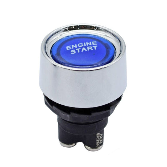 Blue Light Push Start Ignition Switch for Racing Sport (DC 12V) - Car Switches by buy2fix | Online Shopping UK | buy2fix