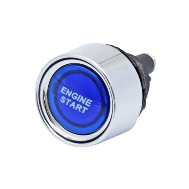 Blue Light Push Start Ignition Switch for Racing Sport (DC 12V) - Car Switches by buy2fix | Online Shopping UK | buy2fix