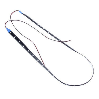 10 PCS 60cm 30 LED Waterproof Flexible Car Strip Light, DC 12V(Orange Light) - Decorative Lights by buy2fix | Online Shopping UK | buy2fix