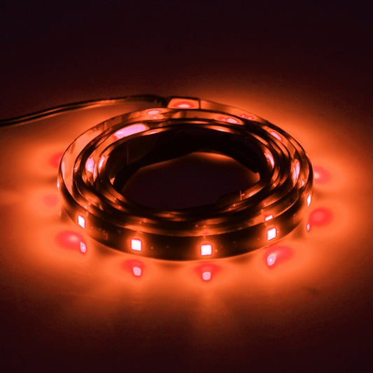 5PCS 90cm 45 LED Waterproof Flexible Car Strip Light, DC 12V(Orange Light) - Decorative Lights by buy2fix | Online Shopping UK | buy2fix