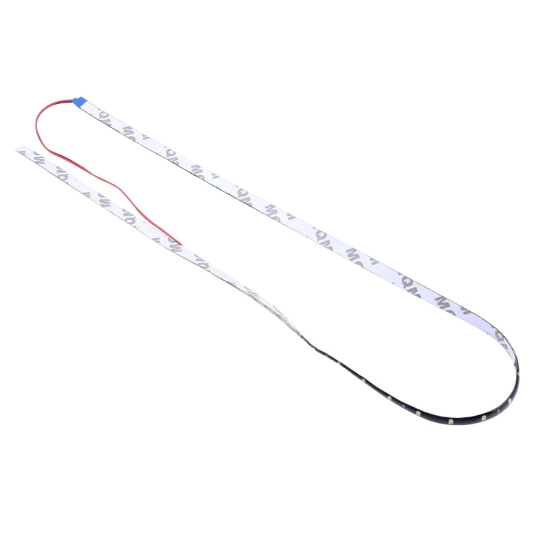 5PCS 90cm 45 LED Waterproof Flexible Car Strip Light, DC 12V(Orange Light) - Decorative Lights by buy2fix | Online Shopping UK | buy2fix