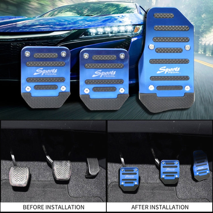 Car Universal Non-Slip Pedal(Blue) - Foot Pedal by buy2fix | Online Shopping UK | buy2fix