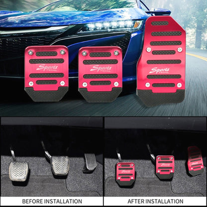 Car Universal Non-Slip Pedal(Red) - Foot Pedal by buy2fix | Online Shopping UK | buy2fix