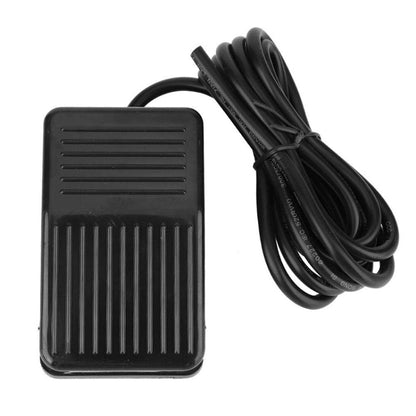 TFS-01 AC 250V 10A Anti-slip Plastic Case Foot Control Pedal Switch, Cable Length: 1m(Black) - Door Window Alarm by buy2fix | Online Shopping UK | buy2fix