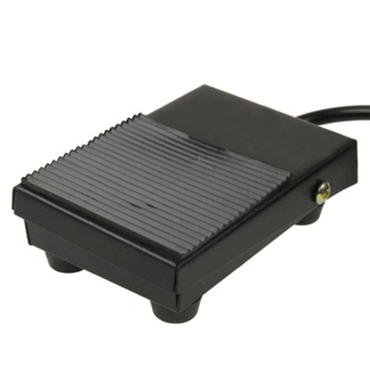 TFS-1 AC 250V 10A Anti-slip Plastic Case Foot Control Pedal Switch, Cable Length: 1m(Black) - Door Window Alarm by buy2fix | Online Shopping UK | buy2fix