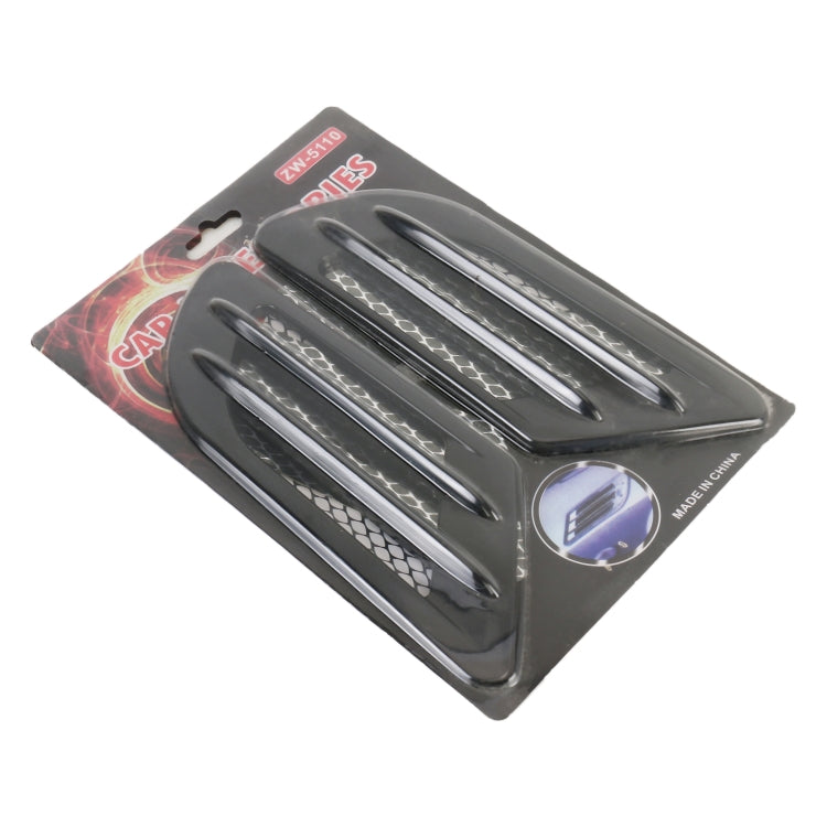 Car Decoration Stickers, Pair(Black) by buy2fix