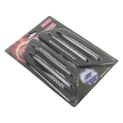 Car Decoration Stickers, Pair(Black) by buy2fix