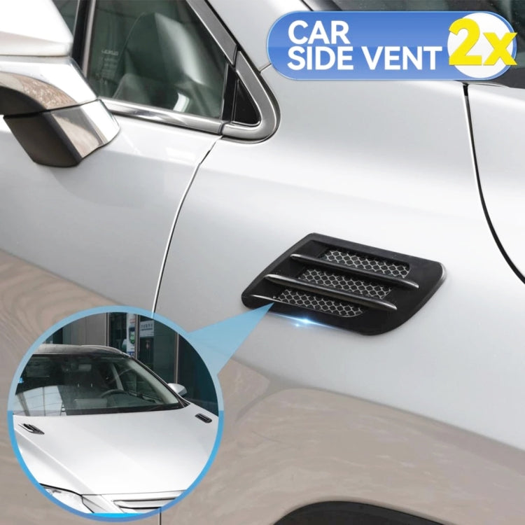 Car Decoration Stickers, Pair(Black) by buy2fix