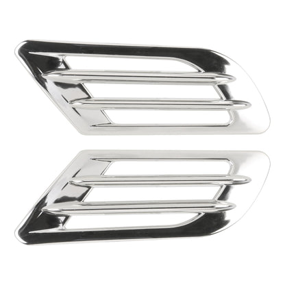 Car Decoration Stickers, Pair(Silver) by buy2fix