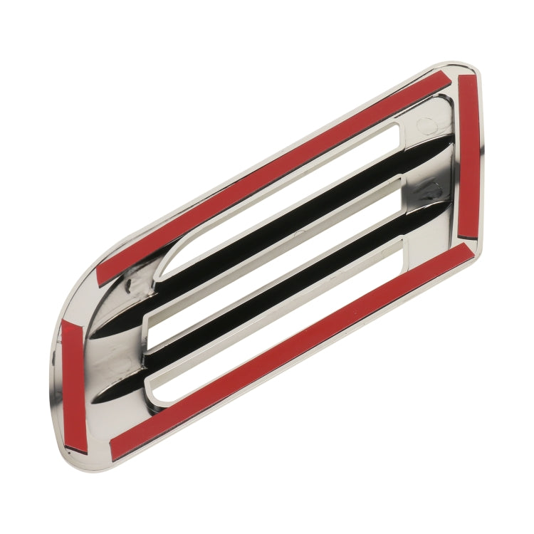 Car Decoration Stickers, Pair(Silver) by buy2fix