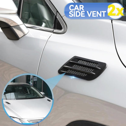 Car Decoration Stickers, Pair(Silver) by buy2fix