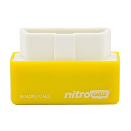 Super Mini EcoOBDII Plug and Drive Chip Tuning Box für Benzin, weniger Kraftstoff und weniger Emissionen (Gelb)