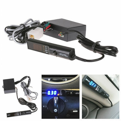 APEXI Universal Blue LED Auto Timer For NA &Turbo(Black) - Engine Fittings by buy2fix | Online Shopping UK | buy2fix