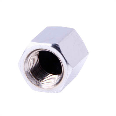 Tire Valve Caps 4 pcs with Wrench Keychain(Silver) by buy2fix