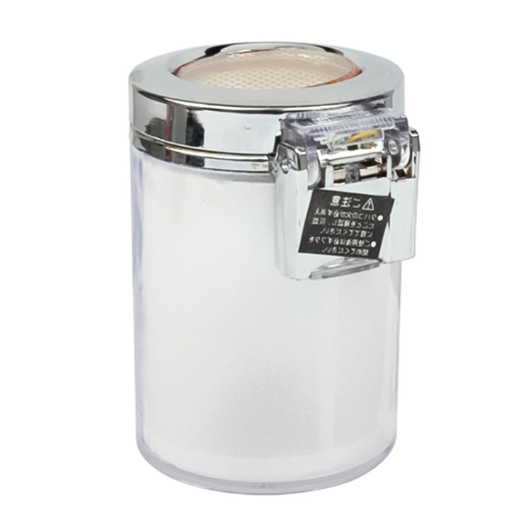 Portable 7 Color LED Light Car Automobile Ashtray Cigarette Holder, Size: 66 x 99 mm(White) by buy2fix