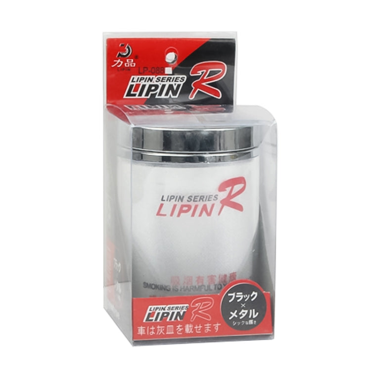 Portable 7 Color LED Light Car Automobile Ashtray Cigarette Holder, Size: 66 x 99 mm(White) by buy2fix