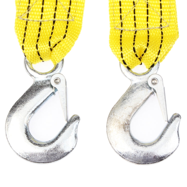 3 Tons Vehicle Towing Cable Rope, Length: 3m(Yellow) - Towing Bars by buy2fix | Online Shopping UK | buy2fix