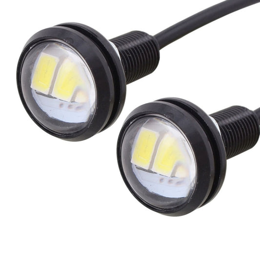 2 PCS MZ 22.5mm 1.5W 150LM White Light 3 LED SMD 5630 Spotlight Eagle Eye Light Daytime Running Light for Vehicles - Eagle Eye Lamps by buy2fix | Online Shopping UK | buy2fix