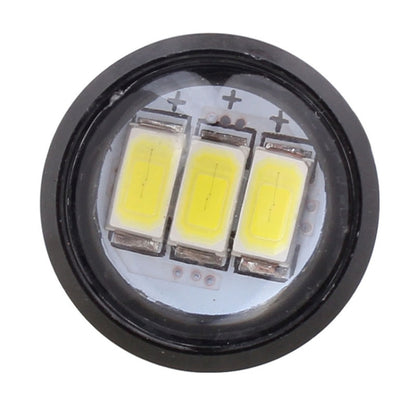 2 PCS MZ 22.5mm 1.5W 150LM White Light 3 LED SMD 5630 Spotlight Eagle Eye Light Daytime Running Light for Vehicles - Eagle Eye Lamps by buy2fix | Online Shopping UK | buy2fix