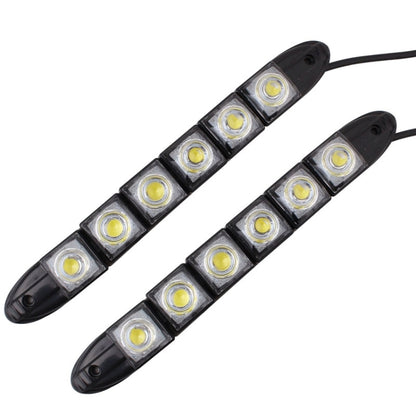 MZ 3W 2 PCS 160LM 6 LED SMD 5050 Flexible Snake LED Car Daytime Running Lights, DC 12V - Running Lights by buy2fix | Online Shopping UK | buy2fix