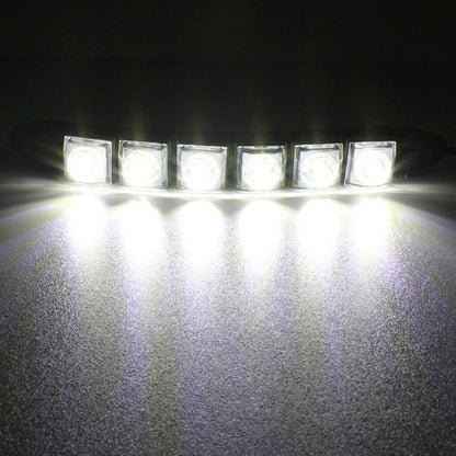 MZ 3W 2 PCS 160LM 6 LED SMD 5050 Flexible Snake LED Car Daytime Running Lights, DC 12V - Running Lights by buy2fix | Online Shopping UK | buy2fix