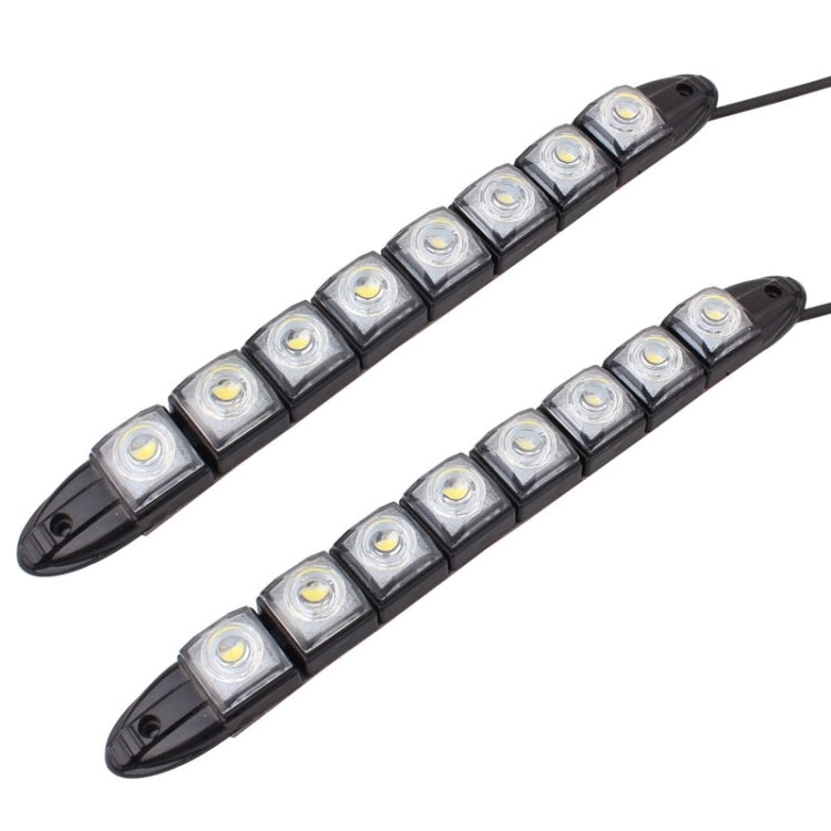 2 PCS  4W 8 LED SMD 5050 Flexible Snake LED Car Daytime Running Lights, DC 12V - Running Lights by buy2fix | Online Shopping UK | buy2fix