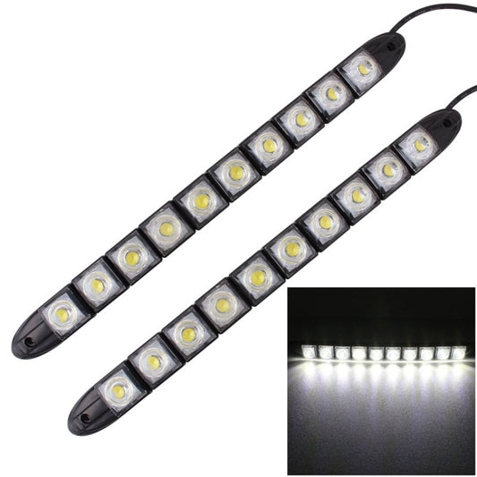 2 PCS 5W 10 LED SMD 5050 Flexible Snake LED Car Daytime Running Lights, DC 12V by buy2fix
