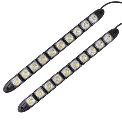 2 PCS 5W 10 LED SMD 5050 Flexible Snake LED Car Daytime Running Lights, DC 12V by buy2fix