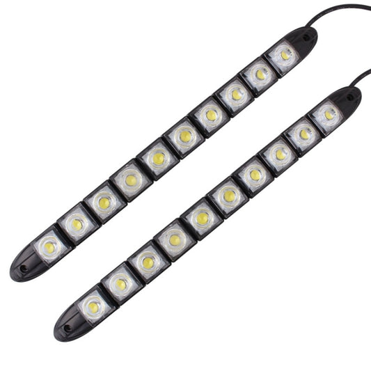 2 PCS 5W 10 LED SMD 5050 Flexible Snake LED Car Daytime Running Lights, DC 12V by buy2fix