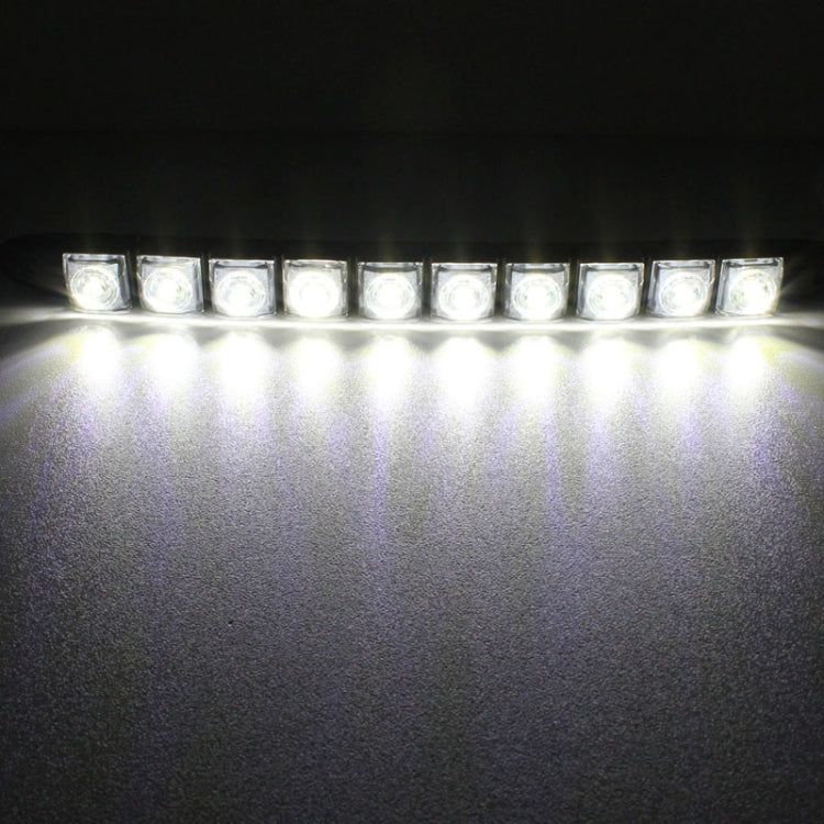 2 PCS 5W 10 LED SMD 5050 Flexible Snake LED Car Daytime Running Lights, DC 12V by buy2fix