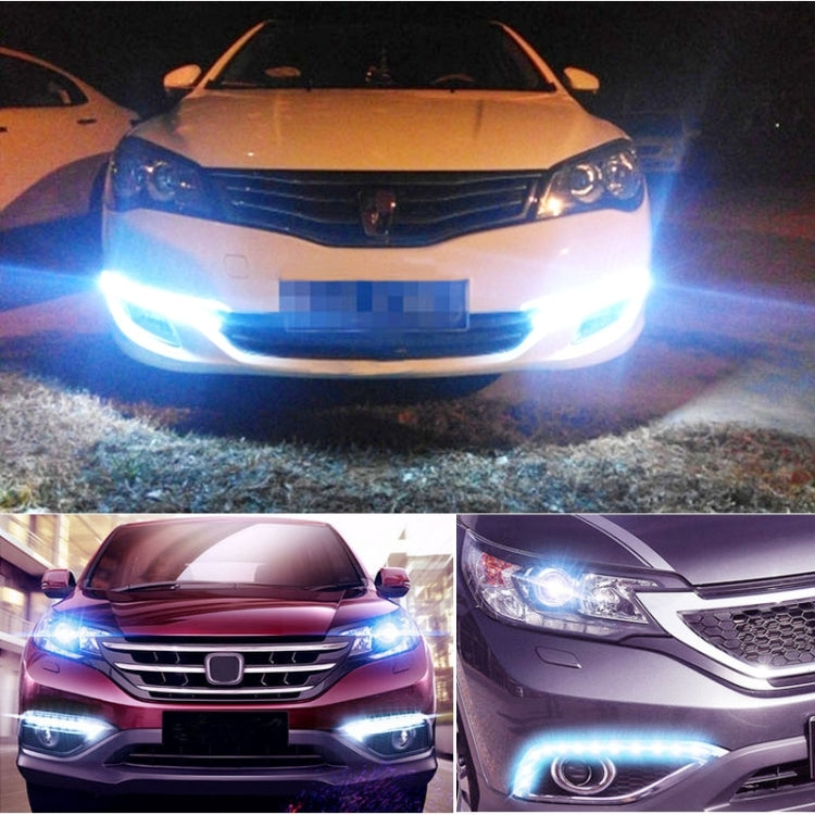 2 PCS 5W 10 LED SMD 5050 Flexible Snake LED Car Daytime Running Lights, DC 12V by buy2fix